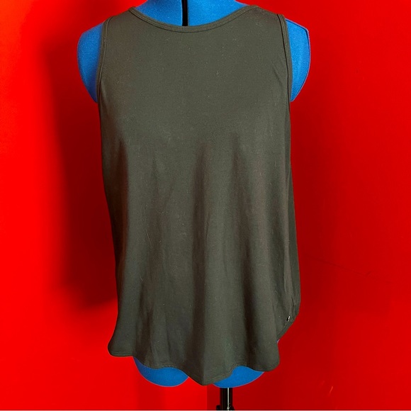 Fabletics “Millie” Open Back Athletic Tank Top, Black - Picture 2 of 11